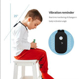 Smart Posture Corrector with Vibration Alert – Soft Silicone, USB Rechargeable